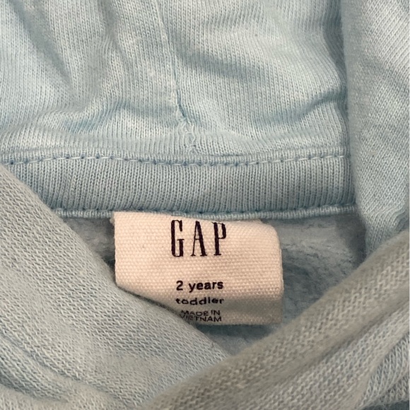 Gap Kids Shark Blue Hoodie 2T - Picture 3 of 4